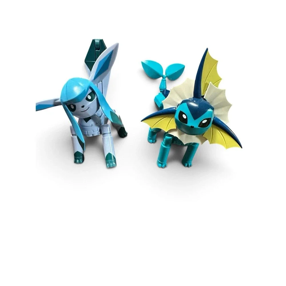 Pokémon Mega Construx Eevee Evolutions Build & Show LOT OF 8 Figures READ